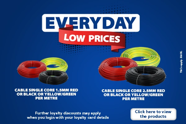 Everyday Low Prices wires