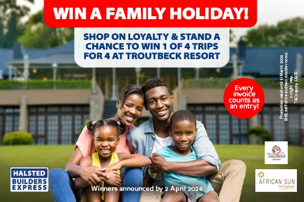 SHOP ON LOYALTY & STAND A CHANCE TO WIN 1 OF 4 TRIPS FOR 4 AT TROUTBECK RESORT