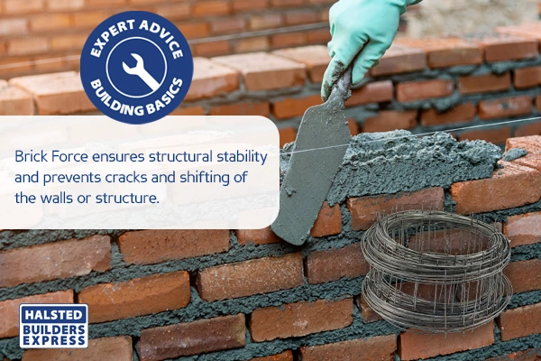 Expert Advice Building Basics Brick Force ensures structural stability and prevents cracks