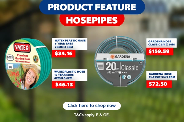 Product feature hosepipes