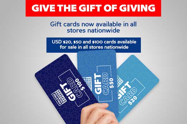 Give the gift of giving