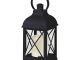Home Quip Lantern Vintage Balck Battery Operated