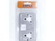 SWITCH Double Socket Outlet 15A Metal Surface