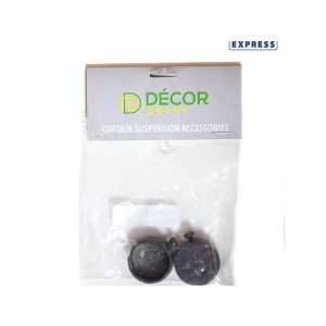 Decor Depot Black 25mm Finial Collar
