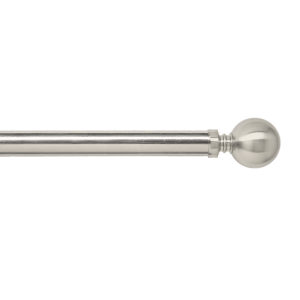 Decor Depot Brushed Silver 32mm Finial Solid Ball
