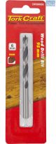 Tork Craft Drill Bit Wood 6.0mm X 95mm 1Pc