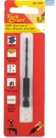 Tork Craft Drill Bit HSS Standard 3.0mm Hex Shank 1Pc