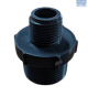 PVC PN16 Reducing Coupling Female 1in x 3/4