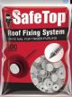 Safe Top Roofing Screws 75mm Frost White P100