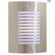 Eurolux Wall Light SS Horiz Bars O146SS