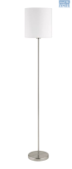 Eglo Pasteri Floor Light S.Nickel White 95164
