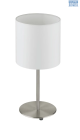 Eglo Pasteri Table Light S.Nickel White 31594
