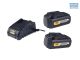 Ryobi ONE+ Kit Batt And Charger 18V Li XB3000 X2 XPP2700