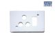 Crabtree Electrical Box Cover Plate 4 X 2 White