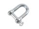 Mackie D Shackle E/Galv 16mm Mild Steel