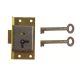 Roco 64mm Cupboard Lock 2 Keys