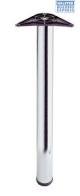 Roco Worktop Leg 710x 80mm Satin Chrome