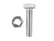 Safe Top Hex Bolt and Nut 12X30mm P5