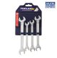 Topline Deep Offset Combination Spanner Set 4pc