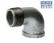 Galvanised Elbow M-F 25mm