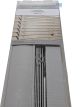 Decor Depot Venetian Blinds 50mm Emb Fauxwood Grey 0.6x1M