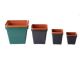 RJE Square Pots 32cm Terracotta (CP132T)