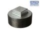 Galvanised Hollow Plug 20mm