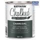 Rust-Oleum Chalked Ultra Matte Paint Charcoal 887ml