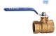 Bri Ball Valve 25mm Brass/Nickel BF-25RB