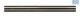 Decor Depot Onyx 25mm Steel Rod 2.5M