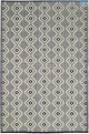 SD Fab Habitat Rug Rabat Blue Cream 183cmx274cm