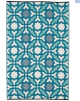 SD Fab Habitat Rug Seville Multicolor Blue 183cmx274cm