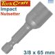 Tork Craft Nutsetter Impact Magnetic 3/ 8 x 65mm