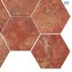 Tile Mosaic CB Red Earth Tones 8mm 300X300 Per Sheet B4850