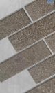 Tile Mosaic NC Terrazzo Grey Por/Brick 284x292MM FTMO0369A