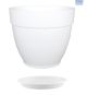 Good Roots Capri Campana Pot 50cm White