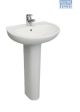 Lecico Basin and Pedestal Eco 50cm 0TH Boxed