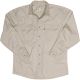 Salty Mens Safari Shirt L/S Stone XL