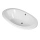 Bath 1.8M Cowrie Oval White