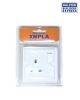 SWITCH Single Socket Outlet 13A Flush Glossy