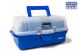 Sensation Relix Tackle Box TB22 2-Tray Blue Base 440040