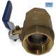 Alpx Ball Valve 40mm Brass YL201B40