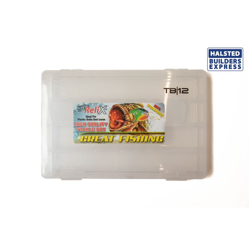 USD 18.58 - Sensation Relix Tackle Box TB22 2-Tray Red Base 440042