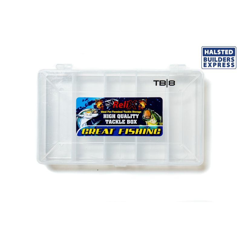 USD 2.40 - Sensation Relix Tackle Box TB8 Clear 440031