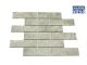 Tile Mosaic NC Cement L Grey Porcelain Brick 284x292 0370
