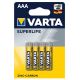 Varta Batteries Super Life AAA 4 pack