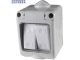 ACDC Switch 2 Gang 2 Way Weather Proof IP55