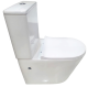 Kanso Toilet Suite Back-To-Wall Rimless Rnd PEX8059