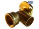Copper Capillary Elbow C-F-I 22mm Wall Plate