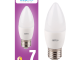 LEDlite Dimmable Candle LED Bulb C37 7W E27 WW